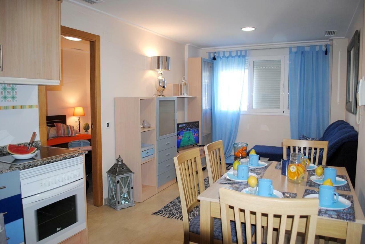 Chillout Grau De Gandia- Attico Para 6 Personas Invitamos Familias Y Jovenes, Dos Banos 외부 사진